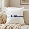 Чехол для подушки с авиационной тематикой Lufthansa Наволочка Антипылевой клещ Декор гостиной дивана Подушка Комната
