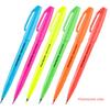 Япония Pentel Touch Brush Ручки-кисти Fude Pen Мягкий Гибкий Наконечник 36 Цветов В Наличии Новые Пастельные Цвета Ручка-кисть для Леттеринга