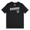 Nike NFL Collaboration Dri-Fit T-Shirt Rangers Team Logo Letter Crew Neck Short Sleeve Kids Tops Black 3Z1B7FBGN-RAI