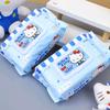 Влажные салфетки Sanrio Hello Kitty для малышей, 80 штук - Плотные одноразовые полотенца для очищения рук и рта