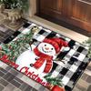 1PC Anti-Slip Door Mat Rectangle Fade Resistant Indoor and Outdoor Door Mat 15.75X23.62in Anti-Slip Doormat