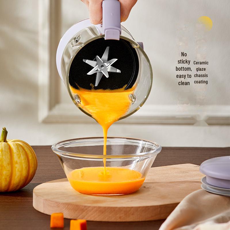 Интеллектуальный стенолом Zhengong: Многофункциональная машина для приготовления соевого молока с 10 лезвиями, бесшумная работа, не требует замачивания или фильтрации.