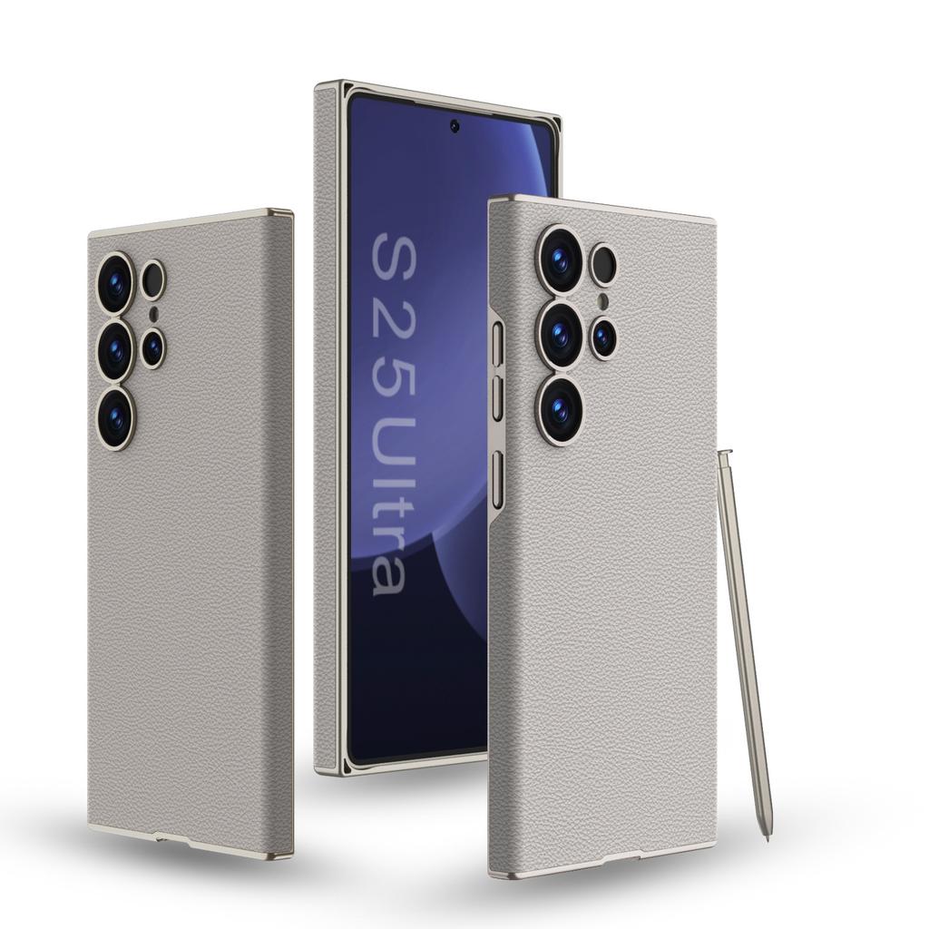 Подходит для чехла для мобильного телефона Samsung S25U S25u Кожа Сенсорная кожа Полный край Изогнутая оболочка Защита от падения Тонкий