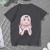 Chika Fujiwara Женская одежда Kaguya sama Love Is War Женские футболки с рисунком Винтажные свободные топы в стиле гранж Kawaii Уличная одежда для девочек