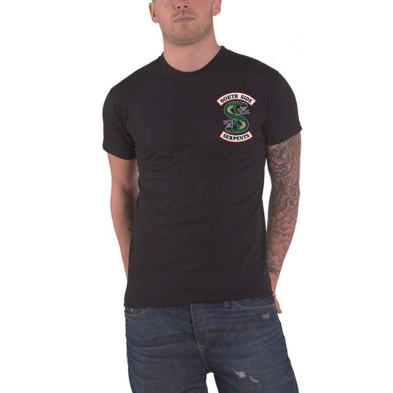 Riverdale T Shirt Southside Serpents Logo Newest Official Black Xl