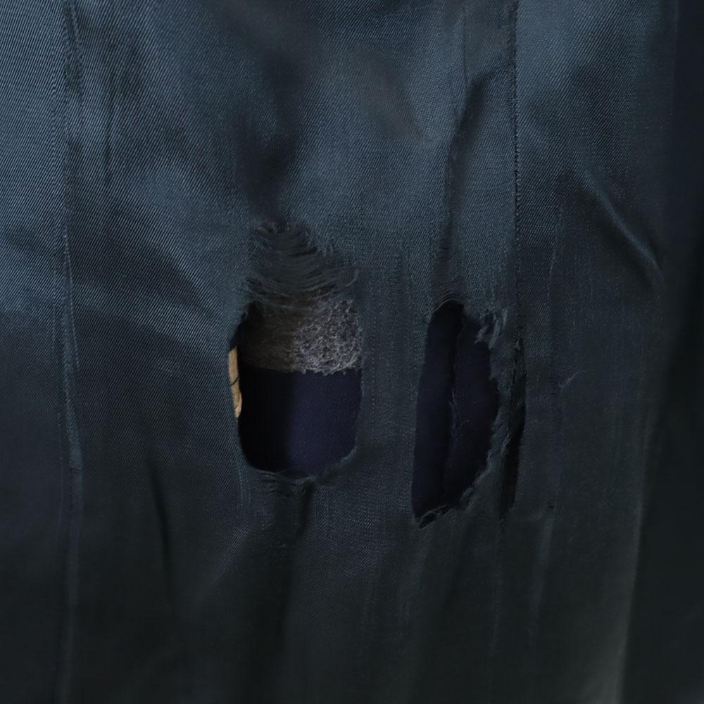 L.L.BEAN Винтажный пиджак-буш 80-х годов, сделано в США, 40R, темно-синий блейзер, мужской, б/у