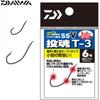 Daiwa Рыболовный крючок Daiwa White Squirrel №. 5 Т 3