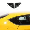 Декоративные треугольные жалюзи на окна, 2 шт., для Toyota Supra GR A90/A91 2019-2025 гг.