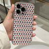 Ins полноэкранный маленький сердечко чехол для мобильного телефона iPhone17Promax продвинутое ощущение подходит для Apple 16Pro космический чехол 15