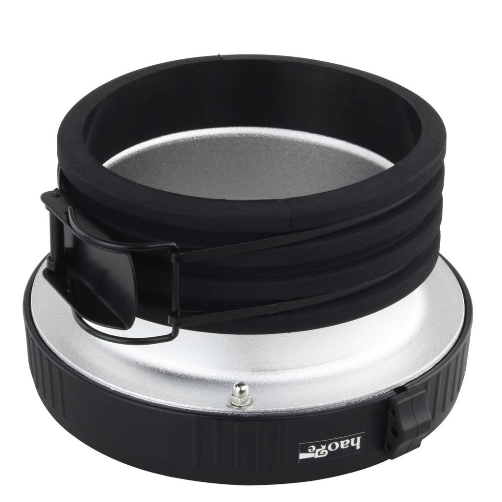 Haoge Profo Elinchrom Mount Speed Ring Adapter Converter for Studio Strobe and Monolights Lights, Flashes,