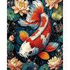 Full Drill Diamond Painting Animal Koi DIY Hobby Diamond Mosaic Cross Stitch Kit Embroidery Sale Home Decor Gift