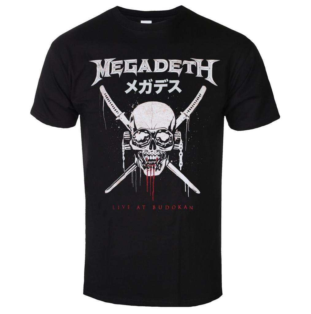 Yk Megadeth Graphic Cotton Tshirt Unisex Summer Short Sleeve Fashion Brand Tee Luxury Casual Vintage Tees