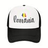 Карта Румынии Печать Тракерская Кепка Дышащая Сетка Регулируемая Snapback Кепка Повседневный Подарок для Взрослых