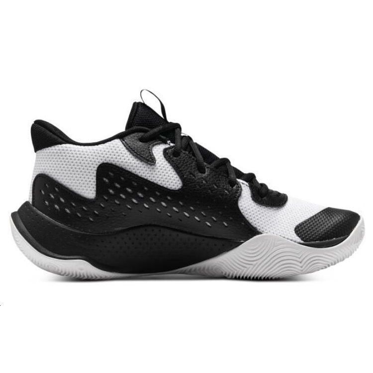 Under Armour Jet 23 Black White Unisex Sneakers Blue 3026634-006