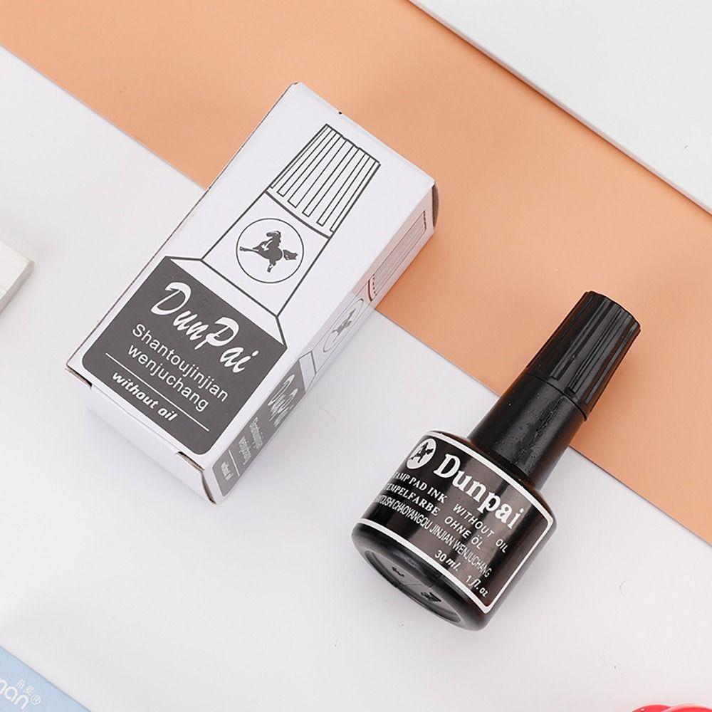 Быстросохнущие чернила для штемпельной подушечки 30 мл Чернила для штемпельной пасты Чернила для портативных маркеров