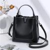 Fashion Large Capacity Real Cowhide Shoulder Bag Women's Exquisite Cross-body Bag Bucket Bag