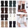 New Women Girls Solid Color Boot Socks Leg Warmers Socks Boot Warmers Knitting