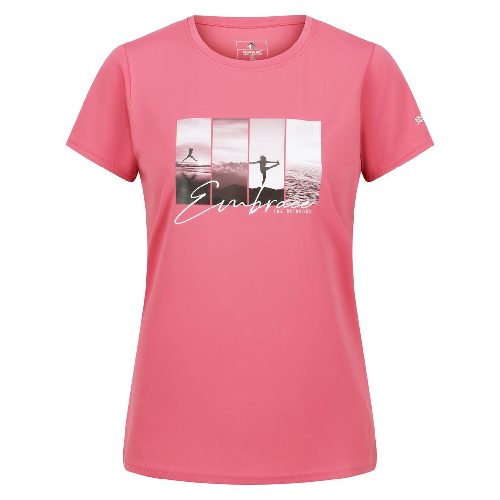 Regatta Womens/Ladies Fingal VII Embrace The Outdoors Yoga Pose T-Shirt