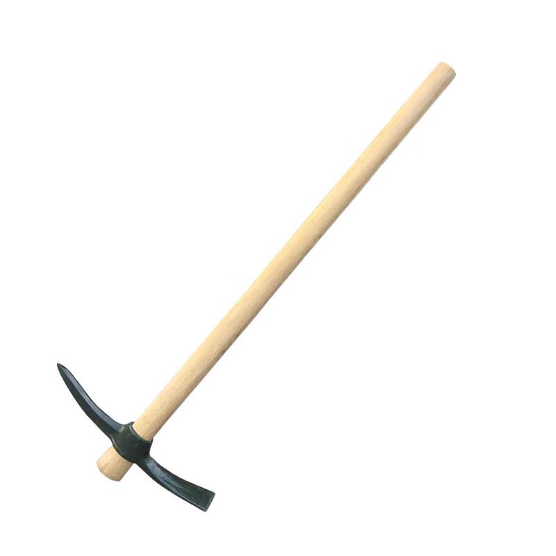 Manganese Steel Tactical Pickaxe with Oak Handle