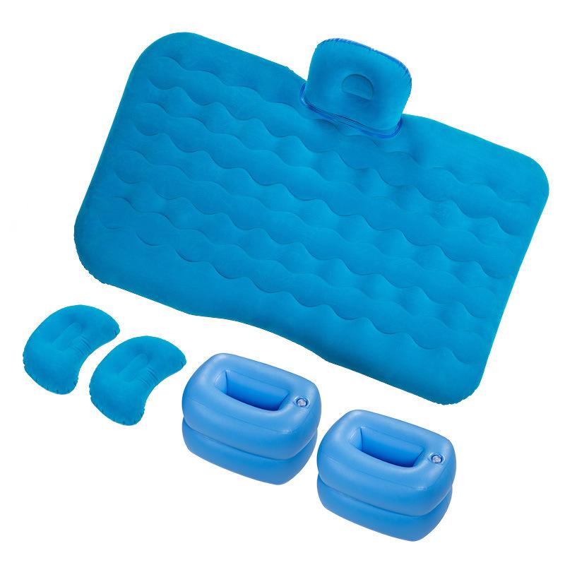 Автомобильная утолщенная раздельная надувная кровать для автомобиля, складная кровать для внедорожника, седана, задняя выхлопная труба, кровать, аксессуары для автомобильной кровати