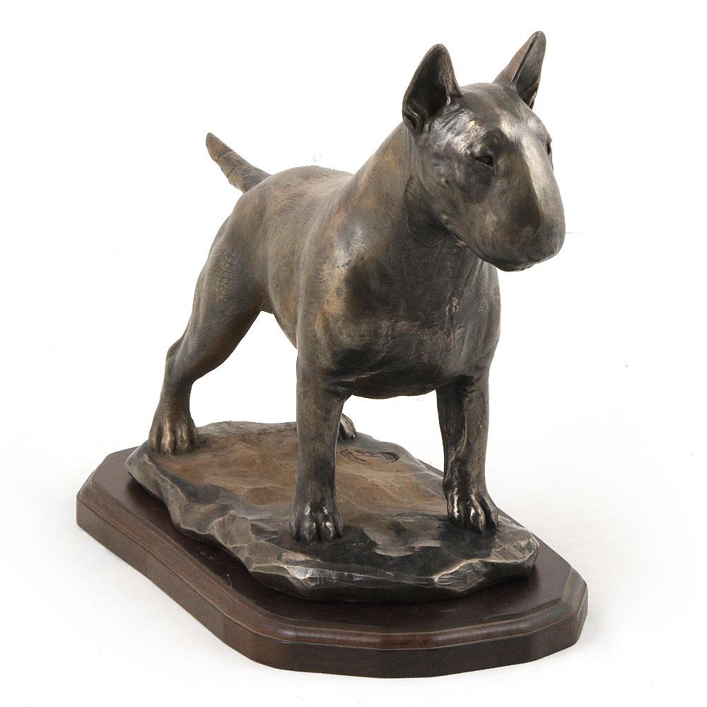 Bull Terrier, Bully - Exclusive Dog Figurine, Luxury Interior Decoration, Limited Edition Figures from the Art-Dog Brand