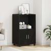 Cabinet in Black Oak Look 55 x 40 x 82 cm