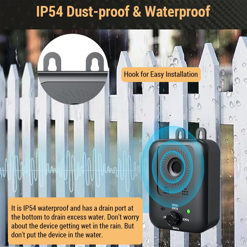 Anti-Barking Devices Smart Ultra-sonic Dog Bark Control Devices Waterproof Portable Dog Barking