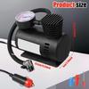 Портативный шинный насос 12 В с цифровым манометром для накачивания шин автомобиля, легкий воздушный компрессор для велосипеда, спорта