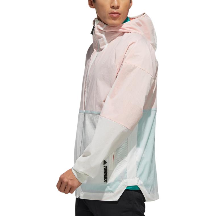adidas ВетровкаTerre Jacket Мужская Трековый Серый FT7940