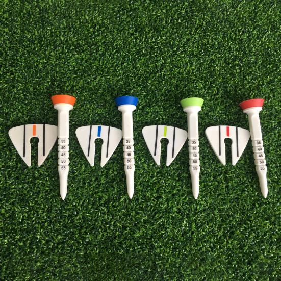 Upgraded Golf Tee with Height Adjustable Premium Big Head Golf Tee Professional Reduce