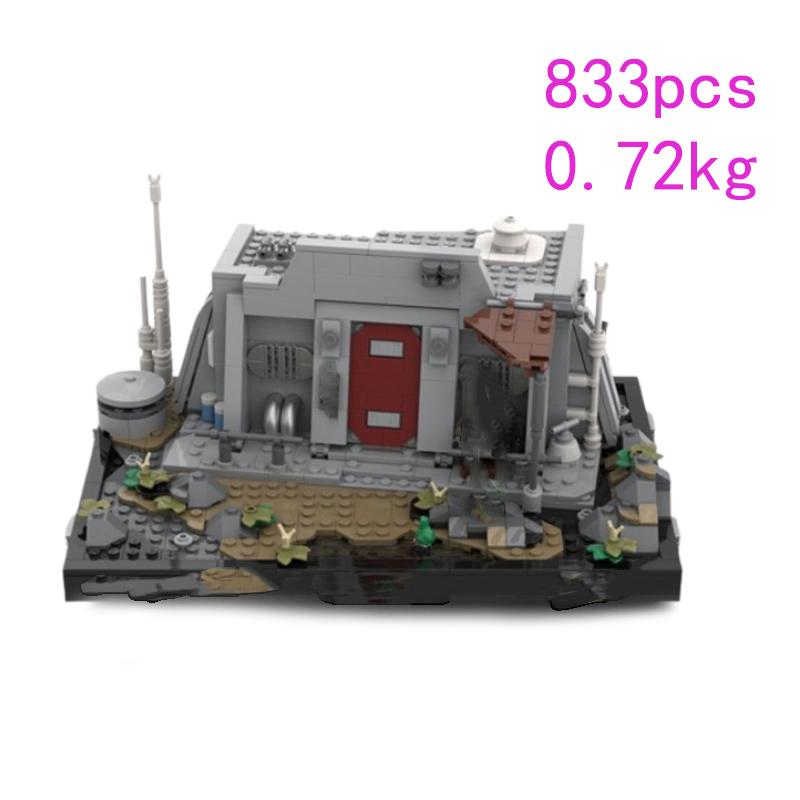 Товар MOC-161488 57178 146369 161433 159517 DIY Мелкие Строительные Блоки Головоломка Модель Набор Подарков Украшение