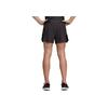 Adidas Solid Color Elastic Waist Mid Rise Casual Shorts Men Shorts Black CY5801