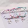 Korean Student Girlfriend Three-Piece Braided Friendship Bracelet Set – Cute and Simple Handmade Design