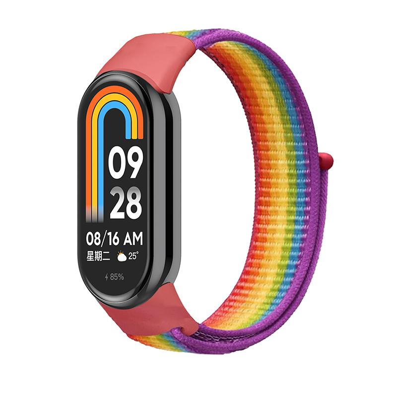 Нейлоновый ремешок-петля для браслета Xiaomi Mi Band 9 8 7 6 5 4 3 SmartWatch, сменный спортивный ремешок для часов Pulsera Miband 8 NFC
