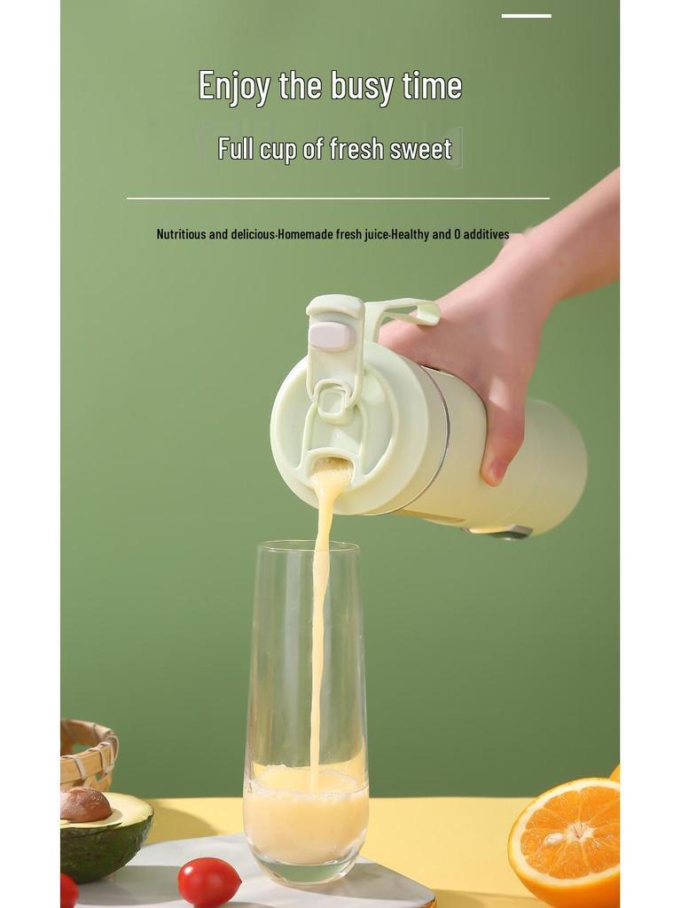 Портативная многофункциональная соковыжималка и измельчитель льда для дома