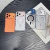 Премиальный чехол для iPhone 17 Pro Max: Двухцветный дизайн «Ледяной кристалл» с магнитной фиксацией и полной защитой от падений