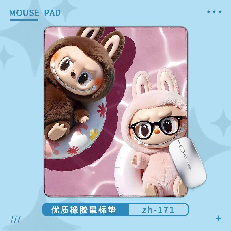 Милый коврик для мыши, Мультяшная подставка для запястья для офиса, Коврик для компьютерной клавиатуры, Моющийся коврик для мыши