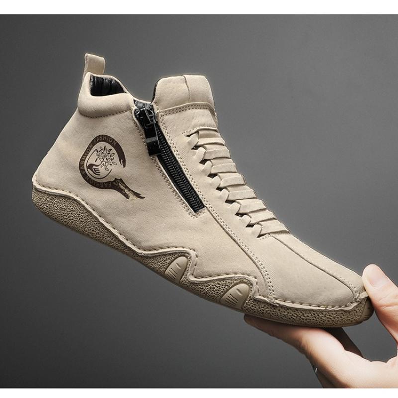 2025 Новые мужские кроссовки из свиной кожи, слипоны, мокасины, мягкий верх, удобные, дышащие, повседневная обувь на каждый день, Tenis Masculino