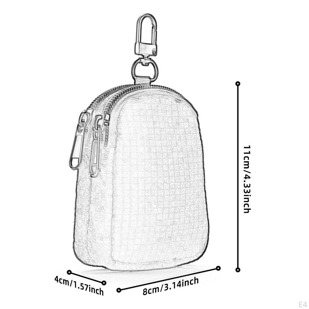 Чехол-кошелек для наушников, многофункциональный профессиональный держатель для ключей, мини-кошелек для кемпинга