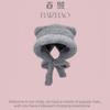 Winter Bear New Plush Ear Protection Knitted Hat Female Cute Fashion Versatile Face Small Wool Hat