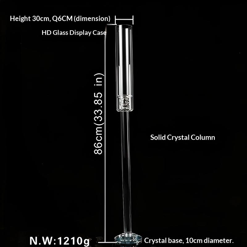 Single-head Crystal Glass Candle Holder Elegant Luxury Style for Hotel Weddings Parties Christmas Decorations Table Decor