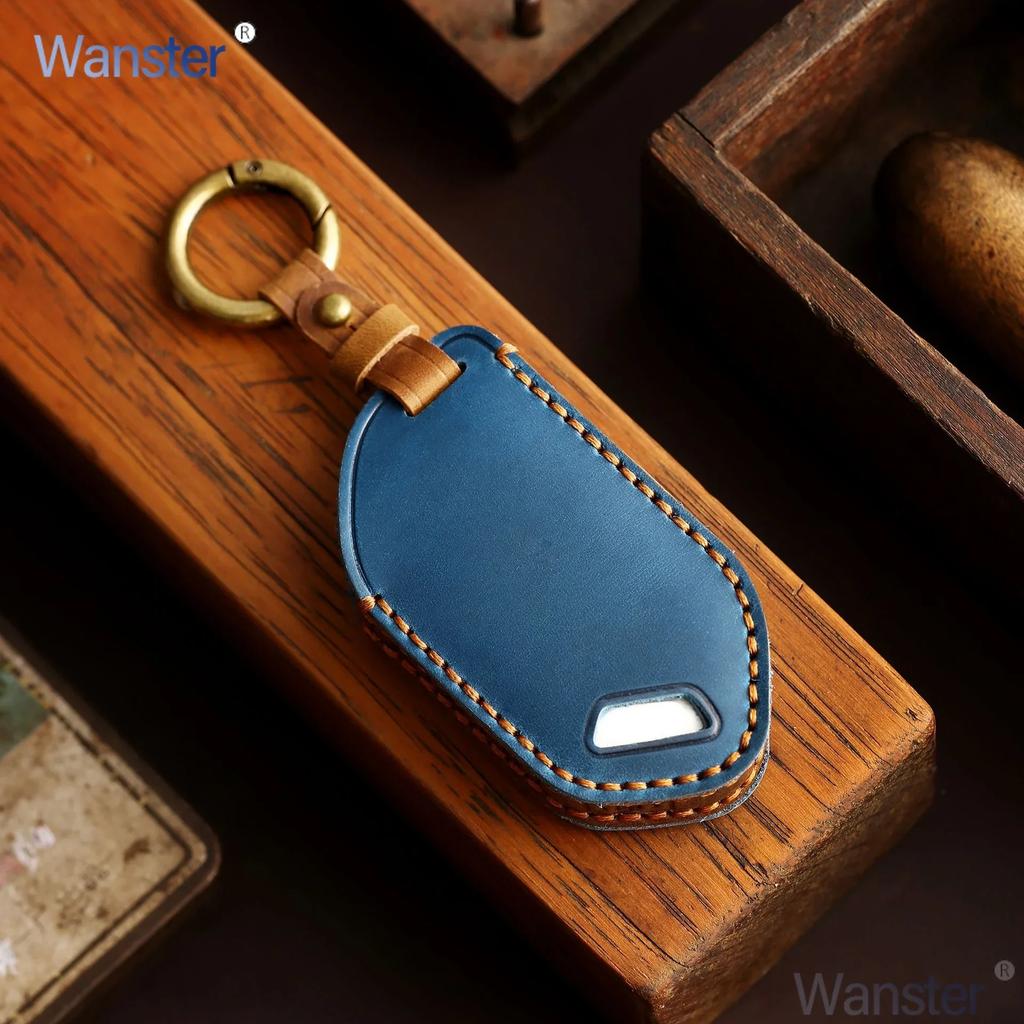 3 4 5 6 7 8 9 Bottons New Smart Remote Key Leather Car Key Case Cover for 2024 Kia Carnival EV9 Picanto GT Line Car Accessories