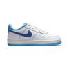Nike Force 1 S50 PS White University Blue Детские кроссовки Sail Deep-Royal-Blue DB1754-100