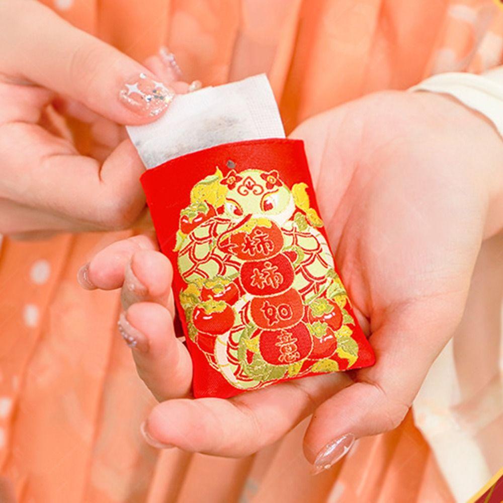 Мультяшный кулон Lucky Sache в китайском стиле для женщин, брелок, амулет на удачу, украшение для заднего вида автомобиля