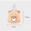 Брелок для ключей Daiso Korea Care Bears, сумка, кольцо, 4 цвета