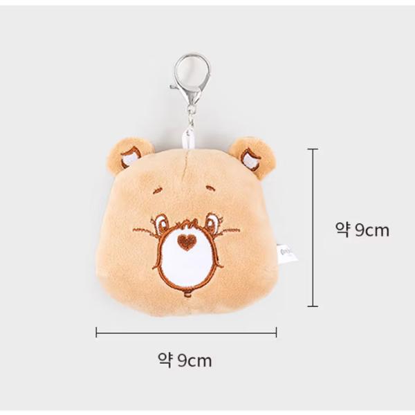 Брелок для ключей Daiso Korea Care Bears, сумка, кольцо, 4 цвета