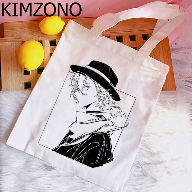 Bungou Stray Dogs Dazai сумка для покупок bolso bolsa сумка для вторичной переработки многоразовая сумка sacola string cabas
