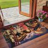 Crystal Velvet Rug Custom Name Text, Soft Non Slip Floor Mat Home DecorSpirited Away