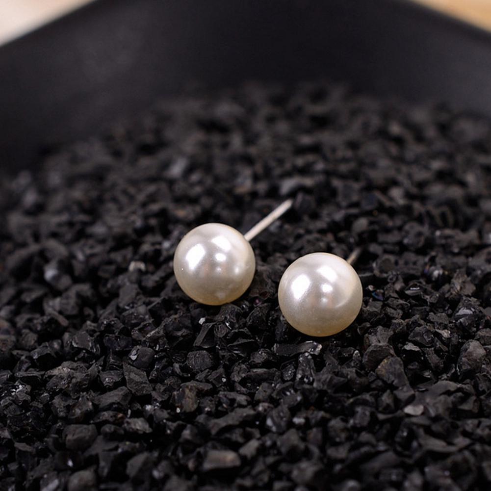 Серьги Bluelans, круглые мини-простые серьги-гвоздики для вечеринок, женские серьги-гвоздики, подарок