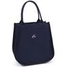 A4 Size Compatible Simple Tote Bag Dark Blue 10101 [Kitamura] R-0747 Women's [Navy]